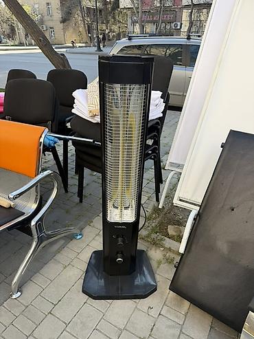radiator temiri: LUXELL şaquli elektrikli qızdırıcı - Tip: Şaquli infraqırmızı/halogen — 1