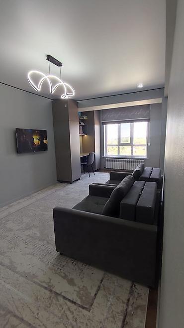 Продажа квартир: 2 комнаты, 66 м², Аламедин-1 мкр 5 этаж, Свежий ремонт — 6