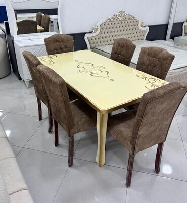 xoruz otu bitkisi: Qonaq otağı üçün, Yeni, Açılan, 6 stul