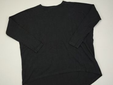 czarne bluzki damskie rękaw 3 4: Bluzka Damska, L, stan - Dobry