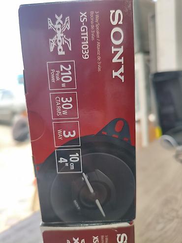 колонку: Акустические автомобильные колонки Sony Xplod XS-GTF1039 - Тип — 4