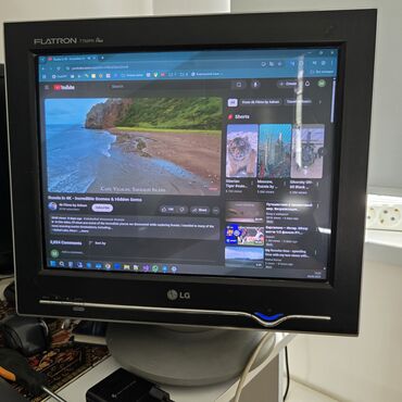 Мониторы: Монитор, LG, Б/у, ЭЛТ, 15" - 16"
