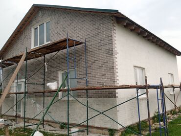 Fasad işləri: AMK FASAD HƏM SƏRFƏLİ HƏM KEYFİYYƏTLİ.Ev üçün üzlük materialı, kərpic — 21