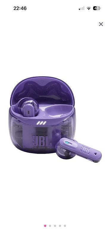 buds fe: JBL Wave Buds – simsiz qulaqlıq (bənövşəyi, şəffaf qapaqlı etui) - — 2