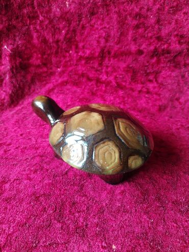 Digər kolleksiyalar: Keramika tısbağa fiquru – qapaqlı kiçik qab - Material: keramika — 3