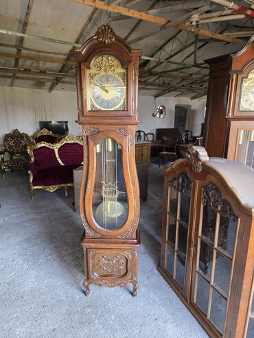 Satovi za kuću: Podni sat, bоја - Braon, Upotrebljenо — 3