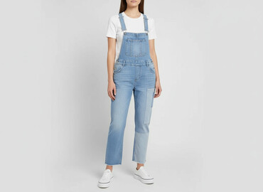 marynarka jeansowa zara: Zara, Dungarees for women, size L