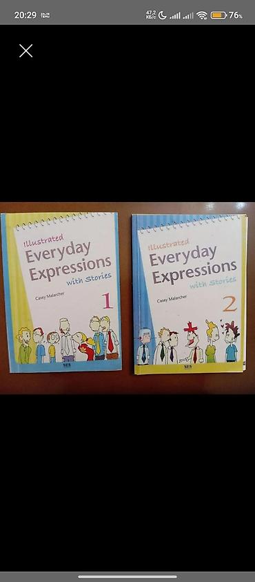 Tədris ədəbiyyatı: Hamısı ayrı-ayrılıqda 10 AZN. English File və Everyday expressions isə — 2