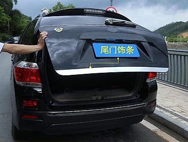 moning: Накладки и молдинги на заднюю часть кузова для Toyota Highlander — 2