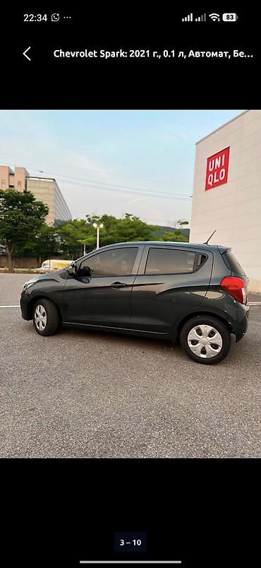ткани на авто: Chevrolet Spark: 2021 г., 0.1 л, Автомат, Бензин, Хэтчбэк — 3