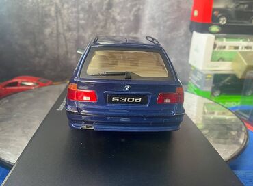 Avtomobil modelləri: Коллекционная модель BMW 530d E39 Touring blue 1997 KK-Scale Scale — 16