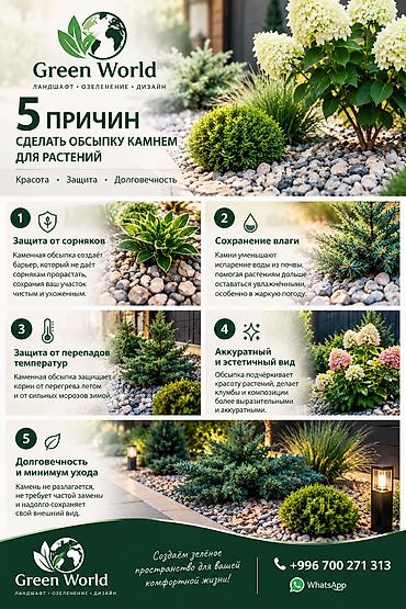 газон трава: Green World — услуги ландшафтного дизайна и ухода за участком — 3