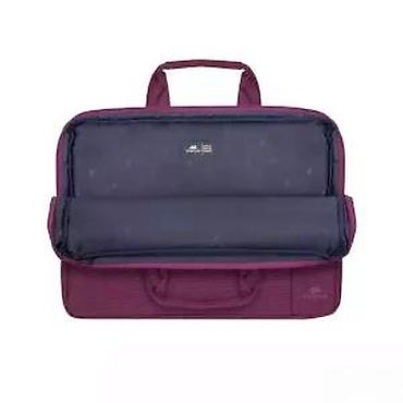 Futrole i torbe za laptopove: Torba za laptop – Aurora 15.6" (bordo/ljubičasta) - Moderan, tanak — 19