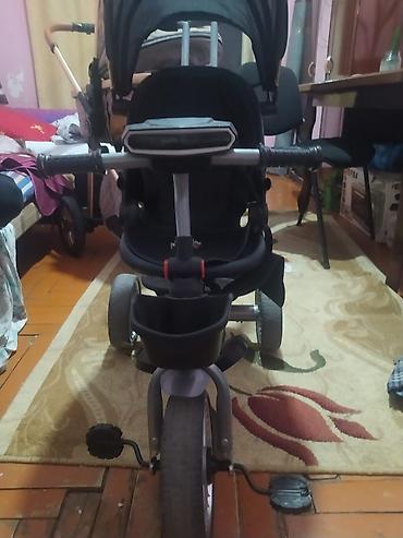 velosiped ev üçün: Uşaq üçün çoxfunksiyalı üçtəkərli velosiped-araba - 2-si 1-də dizayn — 1
