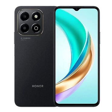 honor 30 pro: Honor X6b, 256 GB, rəng - Qara, Sensor, Barmaq izi, İki sim kartlı