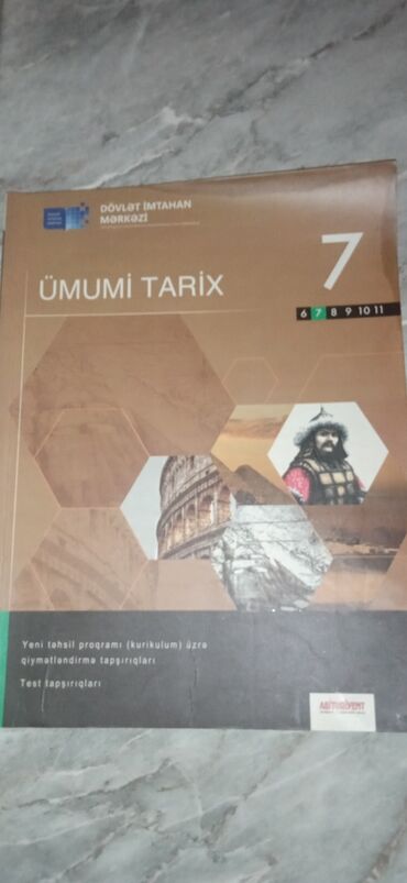 pdf kitab yukle: 7 ci sinifinin ümumi Tarix artıq satışda