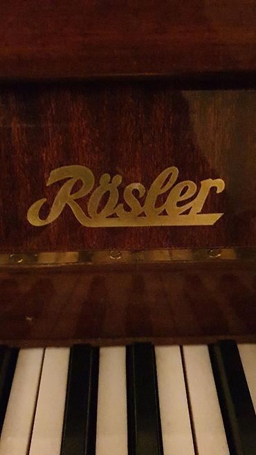 rosler piano: Piano, Rösler, Akustik, İşlənmiş, Ünvandan götürmə — 4