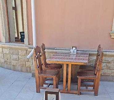 6 dəst kafe ucun destler satilir tecili 1 dəst 200 azn bineqedi