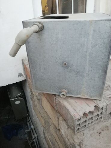 Toxumlar: Bak, Paslanmayan polad, 100 l l, İşlənmiş