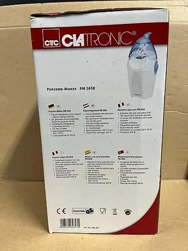 Ostali kuhinjski aparati: Aparat za kokice Clatronic PM 2658 - Električni aparat za brzu — 6