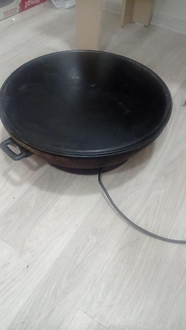 elektrik samavar: Elektrikli sac tava – böyük diametrli, dairəvi səth. - Elektriklə — 1