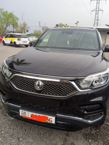 купить багажник на крышу авто в бишкеке: SsangYong Rexton, черный кузов, 4WD (4Tronic). Полноразмерный рамный