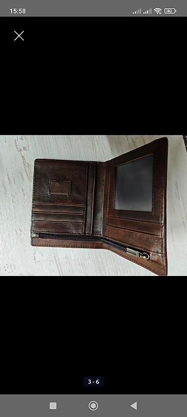 Портмоне: Портмоне из натуральной кожи at lalafo.kg — 7 Портмоне: Портмоне из натуральной кожи — 7