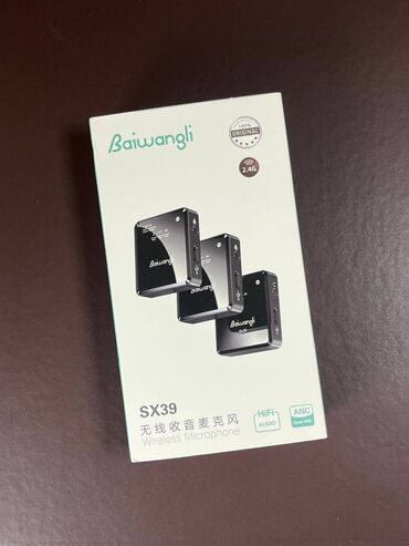 колокольчики для телевизора: Беспроводная микрофонная система Baiwangli SX39 (2.4G) - Форм‑фактор