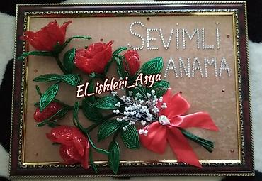 Bitkilər üçün dibçəklər: Muncuqdan el ishleri — 16