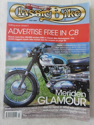 Knjige i stripovi: Časopis Classic Bike 5 kom. cena za kom na lalafo.rs — 17 Knjige i stripovi: Časopis Classic Bike 5 kom. cena za kom — 17