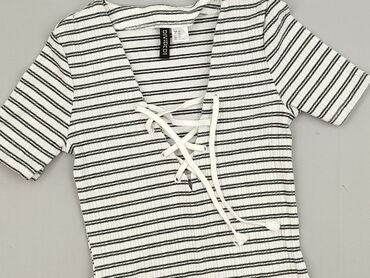 t shirty guess białe: Divided, T-shirt damski, rozmiar XS