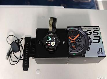 Смарт-часы: Смарт-часы Black Shark GS3 (армейский зелёный) в комплекте 3 ремешка — 3