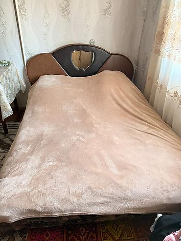 yun dest: Yataq otağı və qonaq otağı üçün mebel dəsti - Dolab/vitrinli divar — 3
