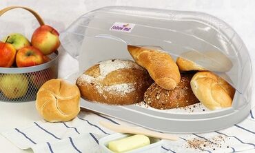 Tava-qazan: Bu çörək qabı çörək məhsullarını təzə saxlamaq üçün ideal bir həlldir