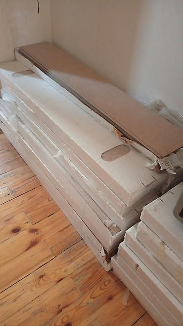 MDF plintus zolaqları – uzun ölçülü, düz profilli - Material: MDF