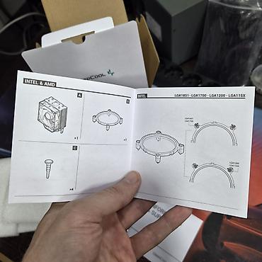 Системы охлаждения для ПК: Система охлаждения для ПК, Новый, DeepCool, Кулер, Для процессора — 6