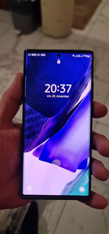 Mobilni telefoni i aksesoari: Samsung Galaxy Note 20 Ultra, 256 GB, bоја - Crna, Otisak prsta, Dual SIM, Face ID