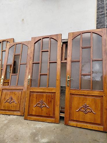 qapi demir qapi seyf qapi: Qonaq otağı üçün İşlənmiş Otaq qapısı 80x200 sm Çərçivə ilə, Zəmanətli, Ödənişli quraşdırma, Ünvandan götürmə — 2