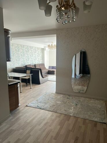 сдаю квартиру 2 к студ центр новый ремонт в квартире имеется все необходимое район панфиловабоконбаева: 2 бөлмө, Толугу менен эмереги бар