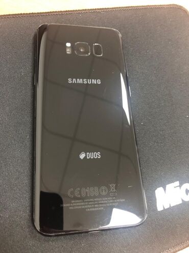 Samsung-galaxy-s10-plus-бу - Кыргызстан: Б/у Samsung Galaxy S8 Plus 64 ГБ Черный