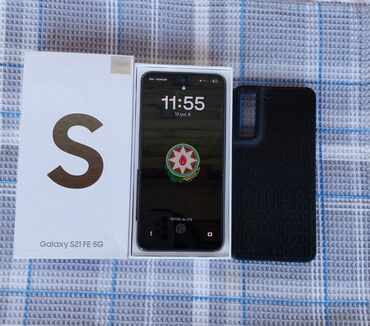 notebook ikinci el: Samsung Galaxy S21 FE, 128 ГБ, цвет - Серый, Гарантия, Сенсорный, Отпечаток пальца