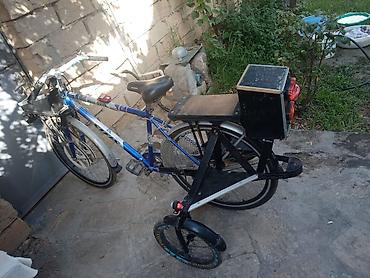 3 tekerli velosiped: Üç təkərli elektrik köməkçi sistemli velosiped Xüsusiyyətlər: - Arxa — 2
