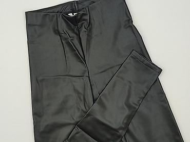getry z zapiętkami: H&M, Legginsy Ze skóry ekologicznej damskie, rozmiar M — 1