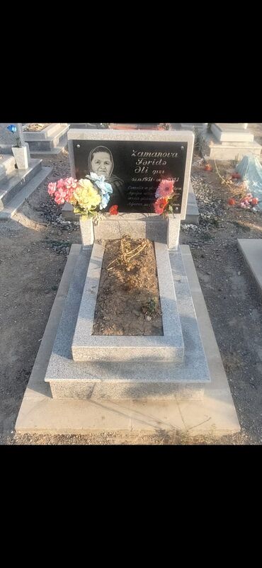 Başqa xidmətlər: Mərmər qranit məzar daşlarının sifarişi qəbul olunur.Çatdırılma — 14