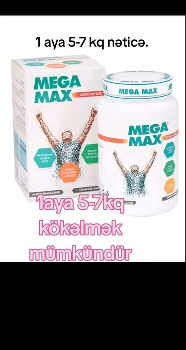 Vitaminlər və BAƏ: Arıqlıqa son!Sizde ariqliqdan eziyyet cekirsinizse MegaMax için hec