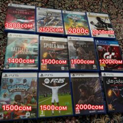 игры ps5 бишкек: Все диски без царапин Коллекция игр для PS5/PS4 (указаны цены на