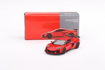 tonovi na bas gitari: Chevrolet Corvette¯Z06¯2023 – Torch Red – Mini¯GT 1:64 MiniGT — 1