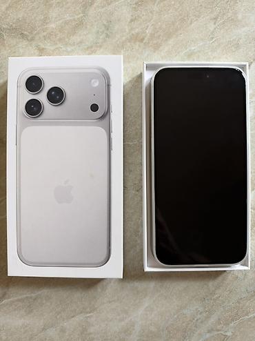 islemis telefonlar: IPhone 17 Pro Max, 256 GB, Gümüşü — 2