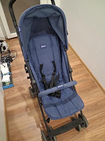 Kolica za bebe: Chicco kišobran kolica – plava boja - Kompaktna, lagana kišobran — 2