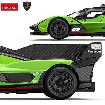 crocs papuce bele: Automobil na daljinsko upravljanje Lamborghini SC63 LMDh – Rastar — 2